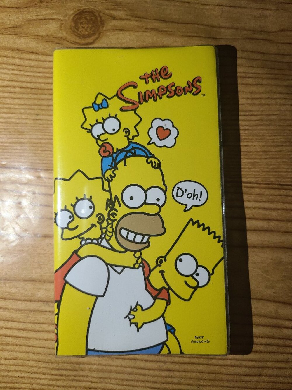 The Simpsons Weekly Planner Notebook (NEW)